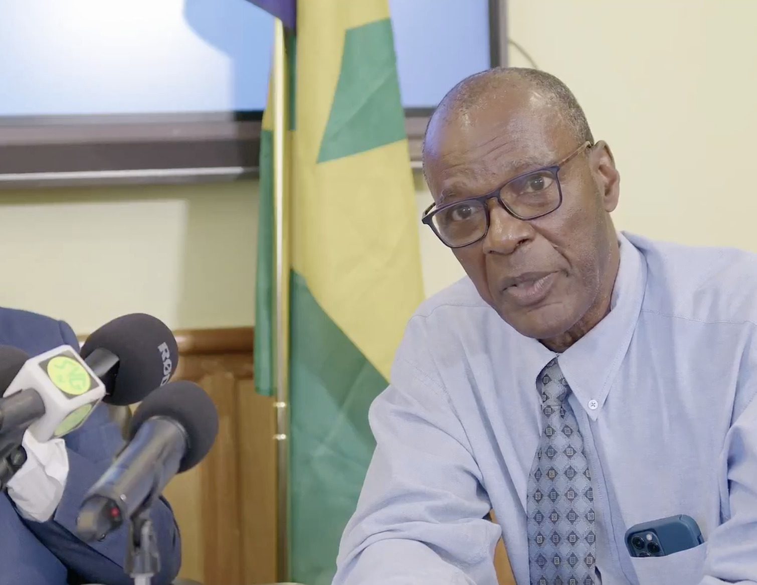 St Vincent and the Grenadines Health Minister Daniel Cummings