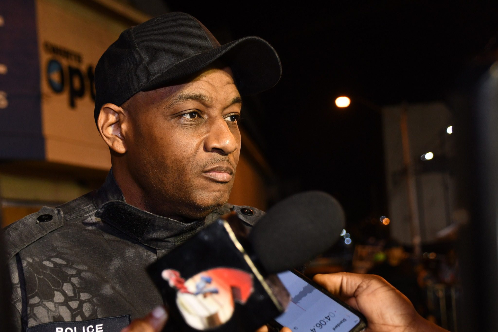 Police Commissioner Allister Guevarro