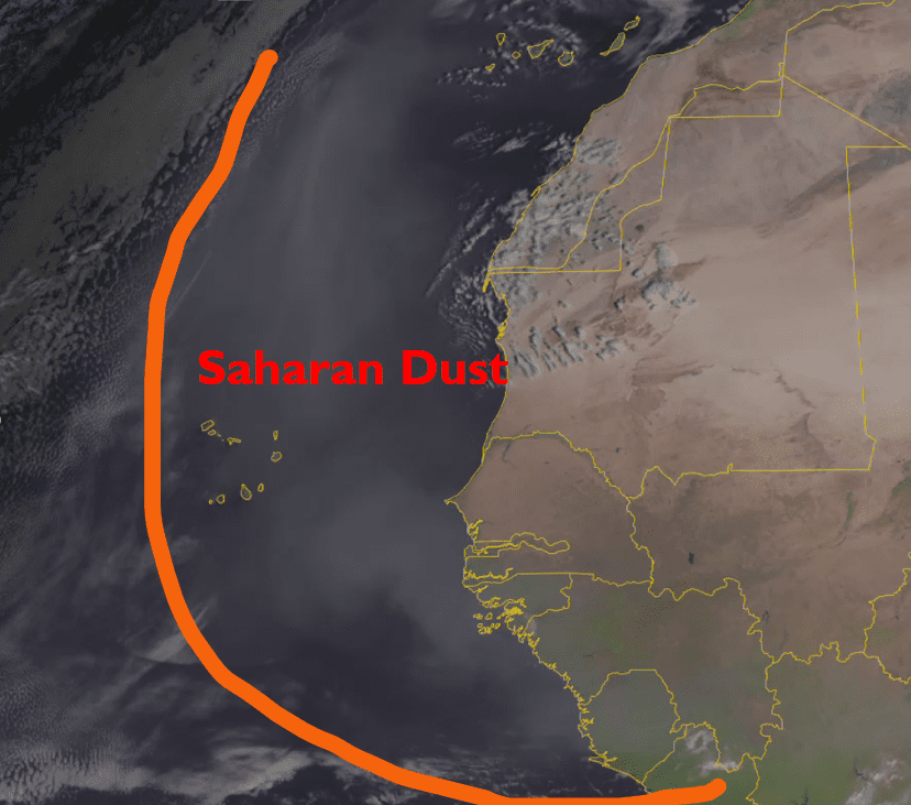 nhc tafb dust