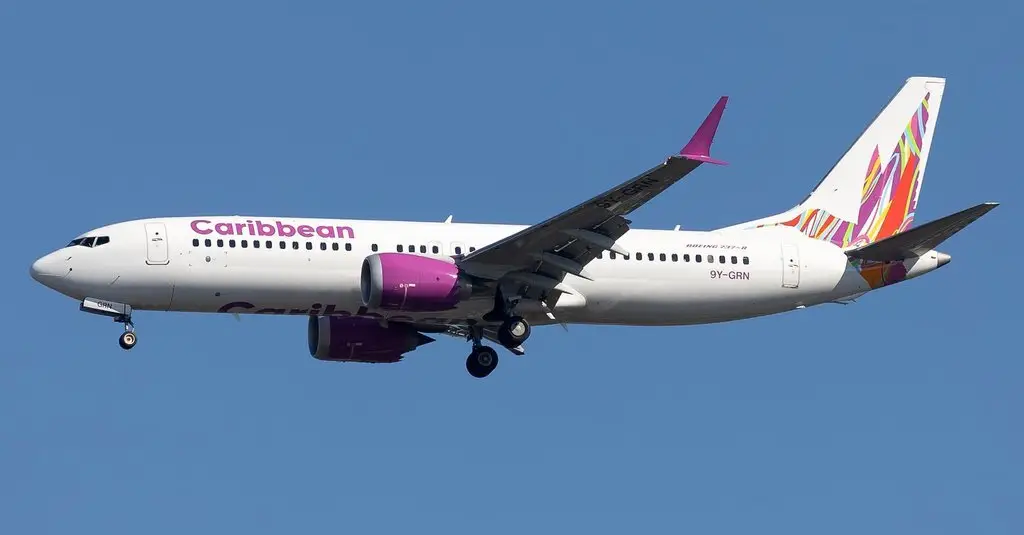 Caribbean Airlines Boeing 737-8 Max