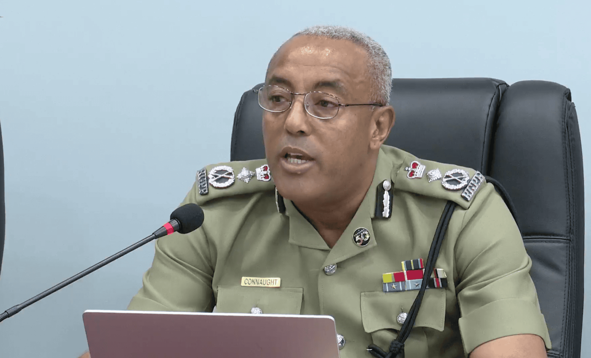 Police Commissioner Randy Connaught