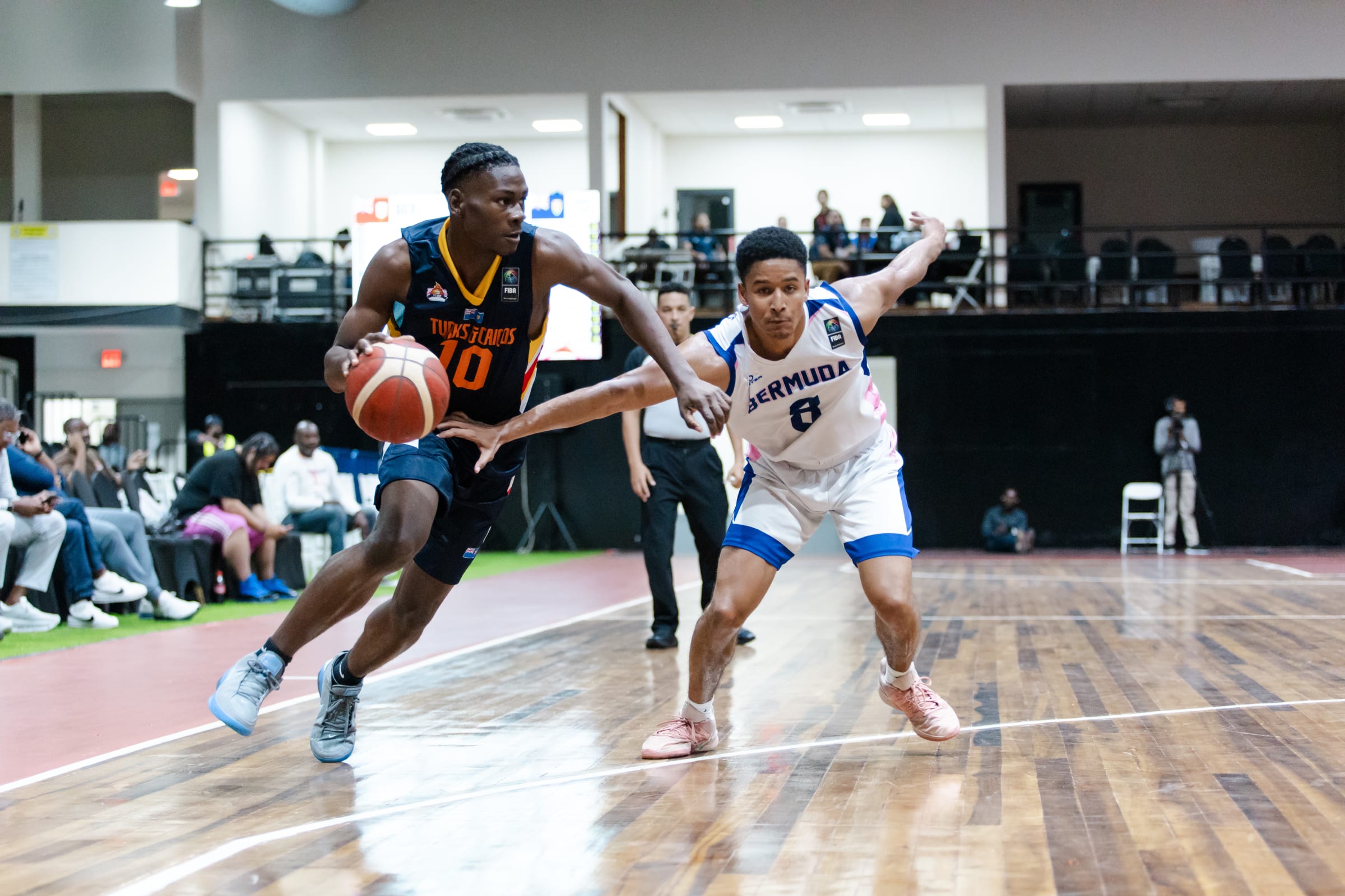 Turks and Caicos Player and Bermuda FIBA AmeriCup