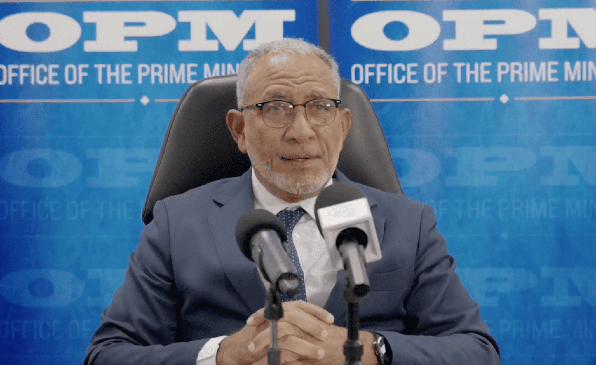 Prime Minister Godwin Friday