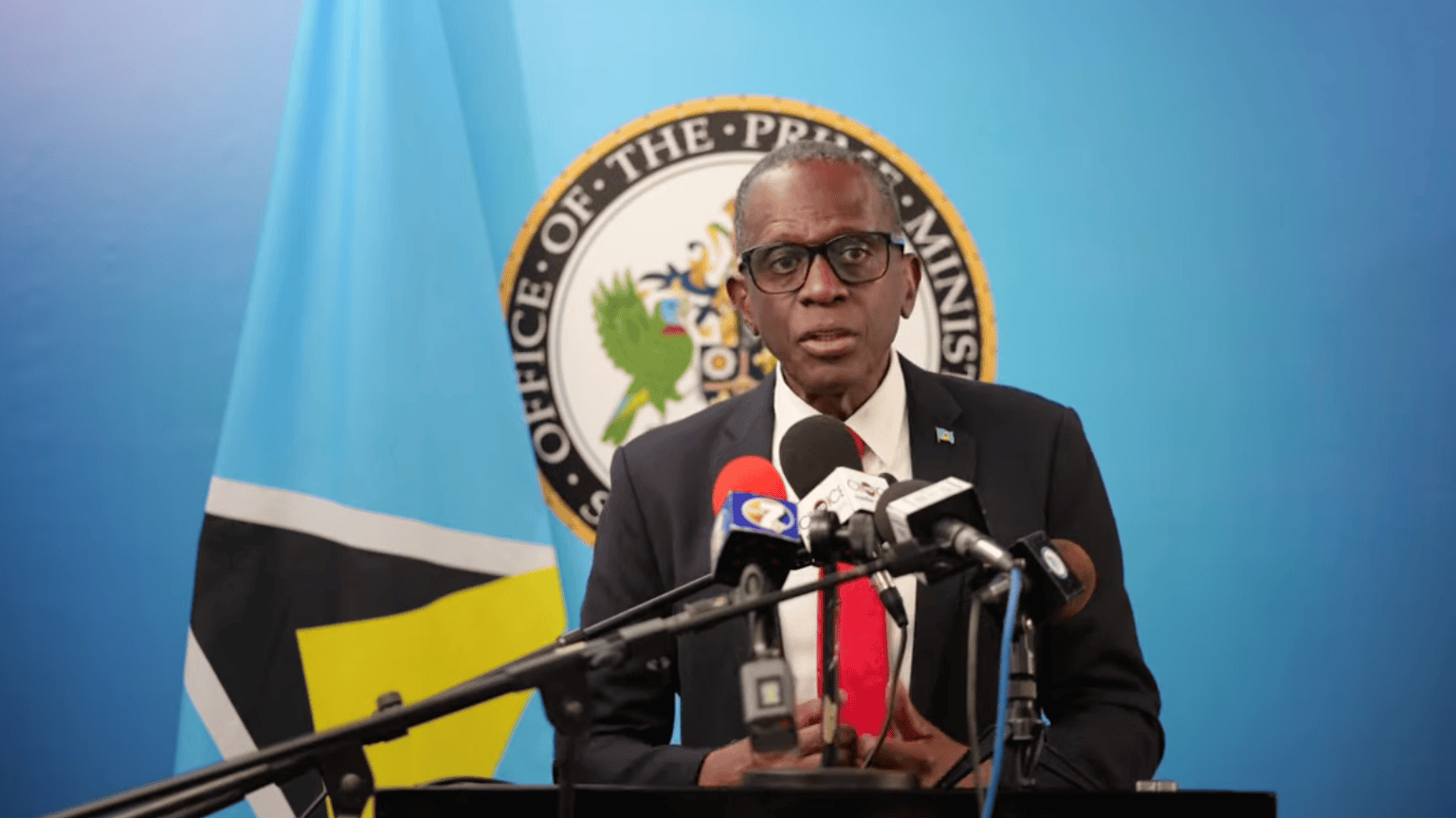 St Lucia Prime Minister Philip Pierre e1787626823297