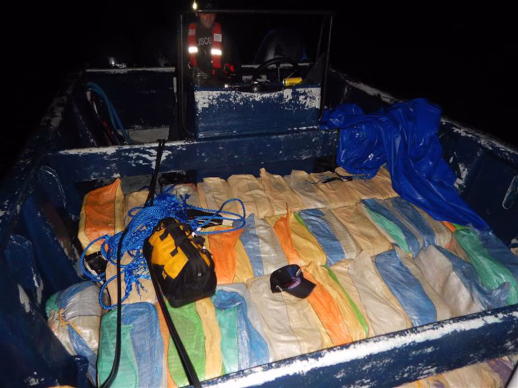 US Coast Guard seizes $54.5 million worth of cocaine south of Puerto Rico
